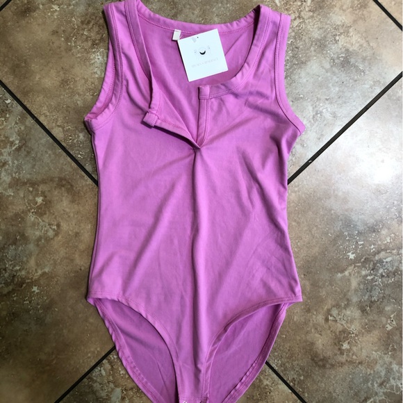 NWT boutique bodysuit | Rivals + Resilience | light magenta - Picture 9 of 9